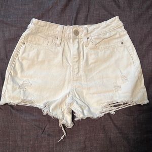 White shorts
